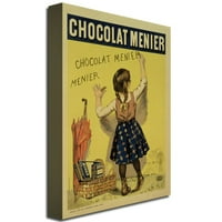 Zaštitni znak Art Menier Chocolate, 1893 Canvas Wall Art by Firmin Bouisset