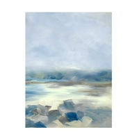 Danusia Keusder 'Foggy Shores' platno umjetnost