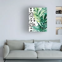 Lipanj Erica Vess 'Palm Pattern I' Canvas Art