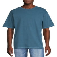 Nema granica muških i velikih muških predimenzioniranih majica, 2-pack