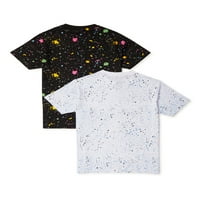 Majica Splatter Majica za izradu problema, 2-pack, veličine 4-18