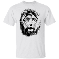 Grafička Amerika Animal Lion suočava se s muškom grafičkom majicom