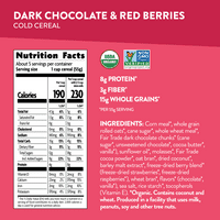 Nature's Put Organic, Love Crunch Organske žitarice, tamna čokolada i crvene bobice, Oz