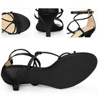 Jedinstveni prijedlozi ženske sandale s naramenicama za gležanj i čvorom mačića na petu