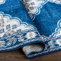 Umjetnički tkalci Afelpado Blue 7'10 10 'Tradicionalna prostirka orijentalnog područja