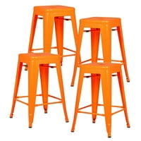 Stolica od 24 inča visoka narančasta