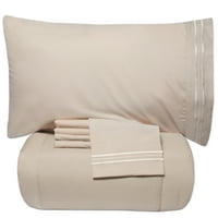Luksuzni krevet u bazi alternativni kombinezon i set lima-krema-blizanac XL