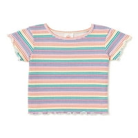 Wonder Nation Baby & Toddler Girl Top i pinafore haljina, set, mjeseci-5t
