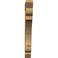Ekena Millwork 4 W 36 D 36 H Olimpijska sloj grubo pilana nosača, zapadnjački crveni cedar