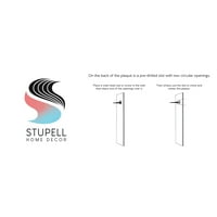 Stupell Industries Sretna umirovljenja duhovita toaletna papirnata zrna grafička umjetnost Umjetnost Umjetnička