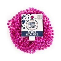 Stvorite glasne ogrlice s ružičastim perlicama, komad