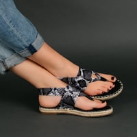 Tvrtka Brinli. Ženske sandale od espadrile od stiropora