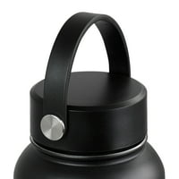 Toplinska boca s poklopcem u mat crnoj boji