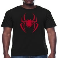 Marvel Miles Morales Spider Logo Muška grafička majica, veličine S-3xl