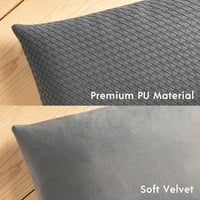 2020 kožni tkani kvadratni jastuk za bacanje za kauč