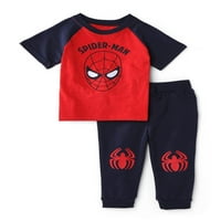 Dječaci Spider-Man? Majica i jogeri likova, dvodijelni set