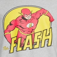 Stripovi flash muške i velike muške grafičke majice, 2-pack, s-3xl