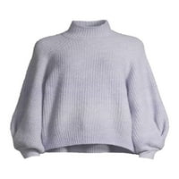 Scoop ženski pulover od kornjača s rukavima s rukavima