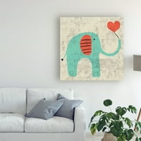 Zaštitni znak likovna umjetnost 'Adas Elephant' platno umjetnost Chariklia Zarris