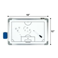 Nogometna magnetska trenerska ploča s bijelim pločama Podgrad za zaštitne znakove inovacije
