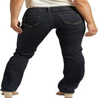 Silver Jeans Co. Ženske Suki Mid Rise Slim Bootcut traperice, veličine struka 24-34