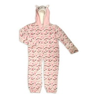 Plišana pidžama deka s kapuljačom za modernu djecu za djevojčice