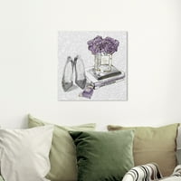 Knjige Wynwood Studio Mode and Glam Wall Art Print 'Lilac Lifestyle' - Purple