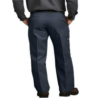 Muške hlače širokog kroja A-liste s ravnim nogavicama s dvostrukim koljenom