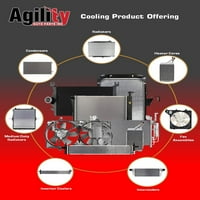 Agility auto dijelovi sklop ventilatora za hlađenje motora za modele specifičnih za Hyundai