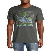 Baby Yoda Ratovi zvijezda Dječji muški i mineralni grafički majica za mineralne majice, 2-pack, veličine S-3xl,