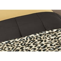 Krevet s printom geparda u vreći, set popluna s plahtama, e-mail