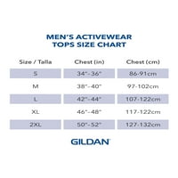 Gildan muška majica ultra pamuka dugih rukava, 2-paket, do veličine 5xl