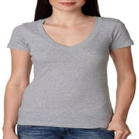 Ženska majica s dubokim V-izrezom