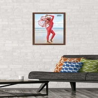 Sports Illustrated: SwimCuit Edition - Plakat Halima Aden Wall, 14.725 22.375 uokviren
