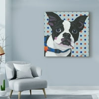Zaštitni znak likovna umjetnost 'Dlynns Dogs Diesel' Canvas Art by Dlynn Roll