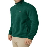 CHAPS muški obalni kvart džemper s patentnim zatvaračem -veličine XS do 4xb