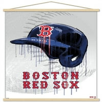 Boston Red SO - Poster za kaciga za kaciga, 22.375 34