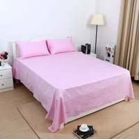 Jedinstvene ponude nit broja egipatski pamučni krevet ravni list ružičasti blizanac