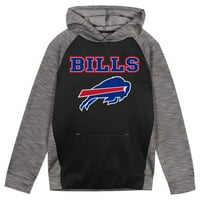 Buffalo Bills Boys 4- LS Fleece Hoodie 9K1BXFGGC L10 12