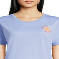 Ženska jesenska majica s grafičkim printom, sezonska majica s kratkim rukavima, veličine od 3 inča
