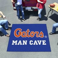 Florida Gators Script Man Cave Repgater prostirka 5'x6 '