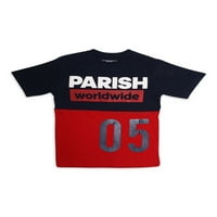 Parish Nation Boys majica s kratkim rukavima u boji, veličine 8-18