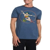 DC Wonder Woman muški lik snimljen grafičkom majicom kratkih rukava do veličine 2xl