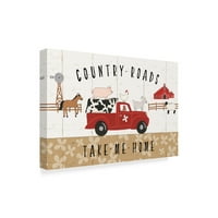 Country Ceste I 'Canvas Art by Laura Marshall