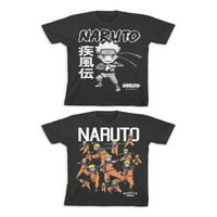 Naruto Shippuden Boys 'Uzumaki Sage Mode borbeni Ninja Posi majica
