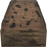 Ekena Millwork 6 H 6 D 60 W Pecky Cypress Fau Wood Kamin Mantel, Premium star
