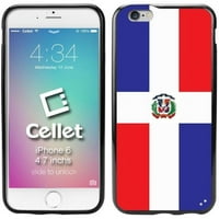 Cellet TPU proguard slučaj s zastavom Dominikanske republike za iPhone i 6s