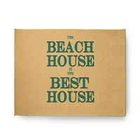 18 30 Jednostavno Daisy Beach House Best House Beach stil Chenille Area prostirka, Kelly Green