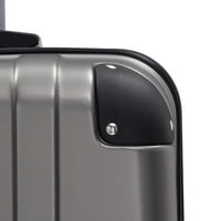 Hommoo prijenosni veliki kapacitet za putničke kofere s ugrađenim TSA i zaštitnim uglovima