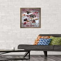 Tampa Bay Buccaneers - Brady i Gronkowski Wall Poster, 14.725 22.375